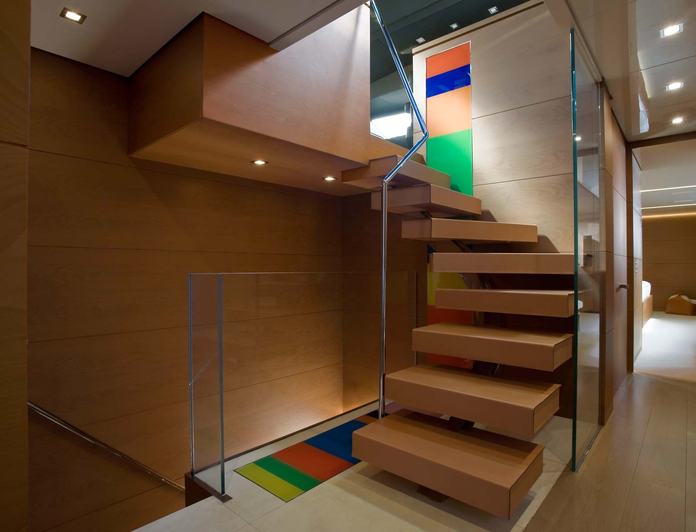 Stairs Leading to Wheelhouse