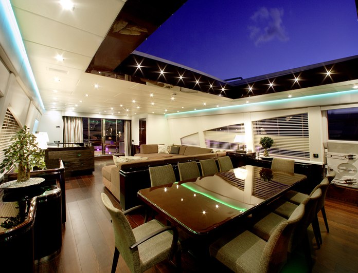 Saloon and Dining Area