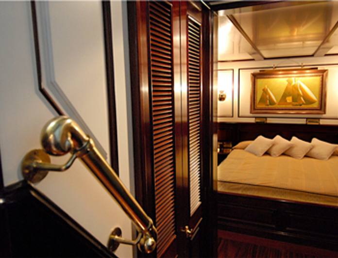 Stairs to Master Stateroom