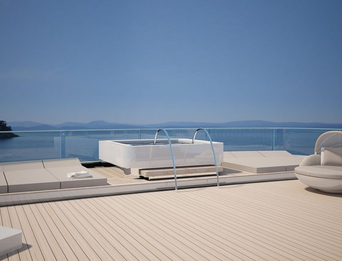 Jacuzzi On The Aft Deck