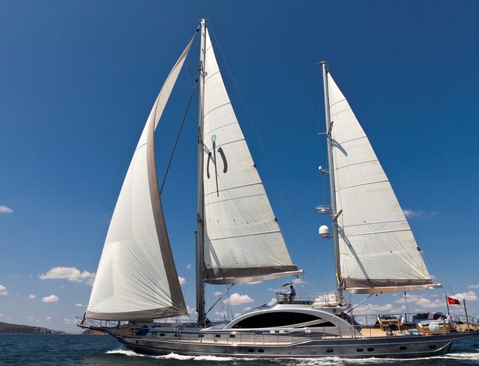 MERLIN Yacht Photos - 36m Luxury Motor/Sailer Yacht for Charter