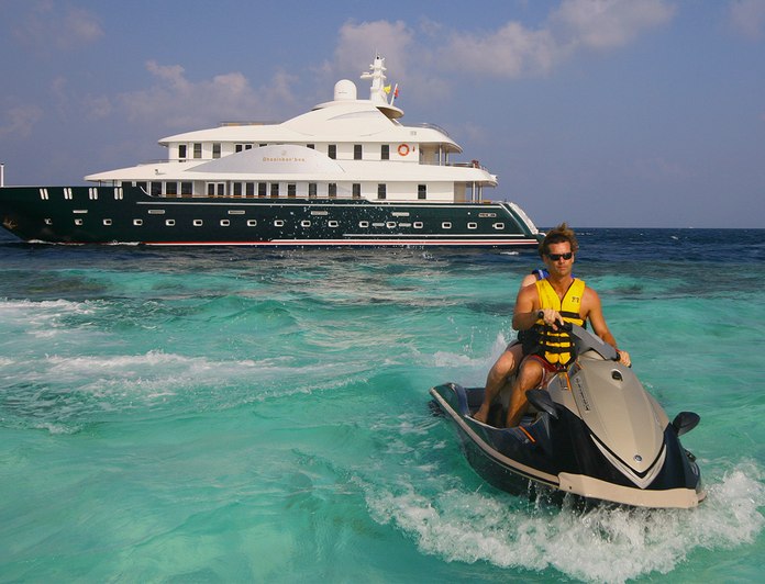 Yacht with Jet Ski