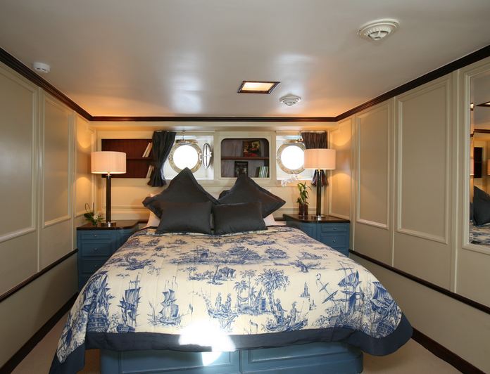 Blue Guest Stateroom