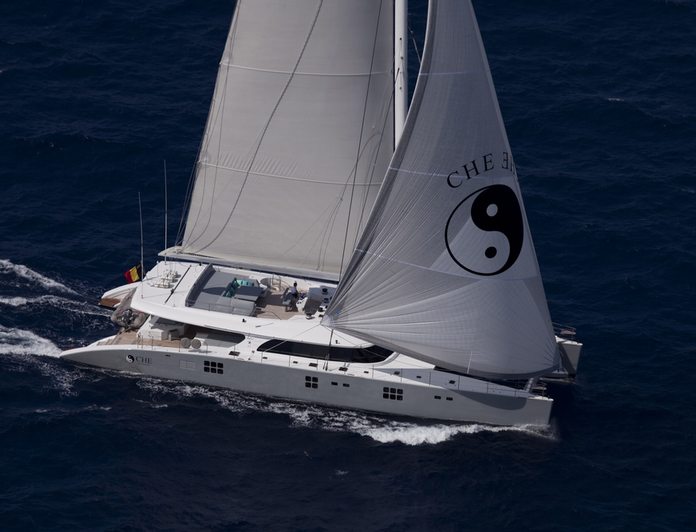 CHE Yacht Photos - 35m Luxury Sail Yacht for Charter