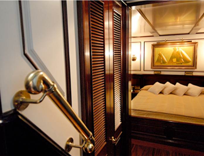 Stairs to Master Stateroom