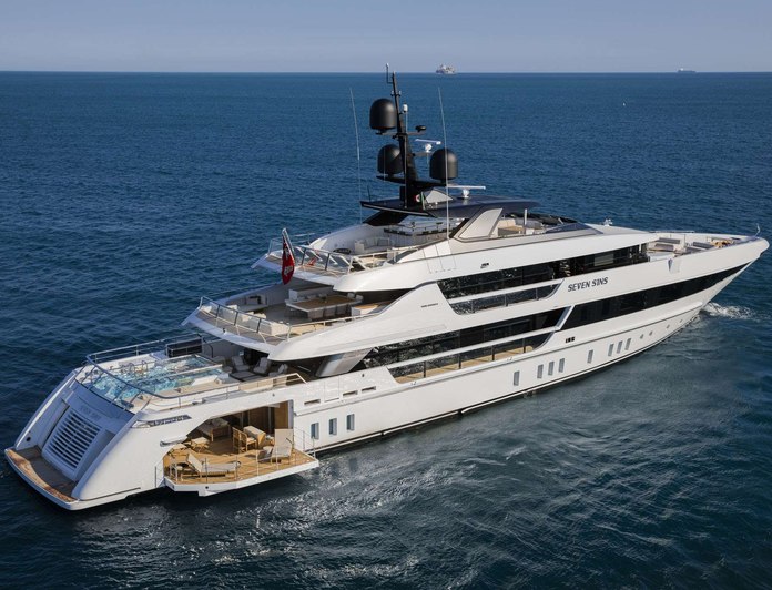 SEVEN SINS Yacht Photos - 52m Luxury Motor Yacht for Charter