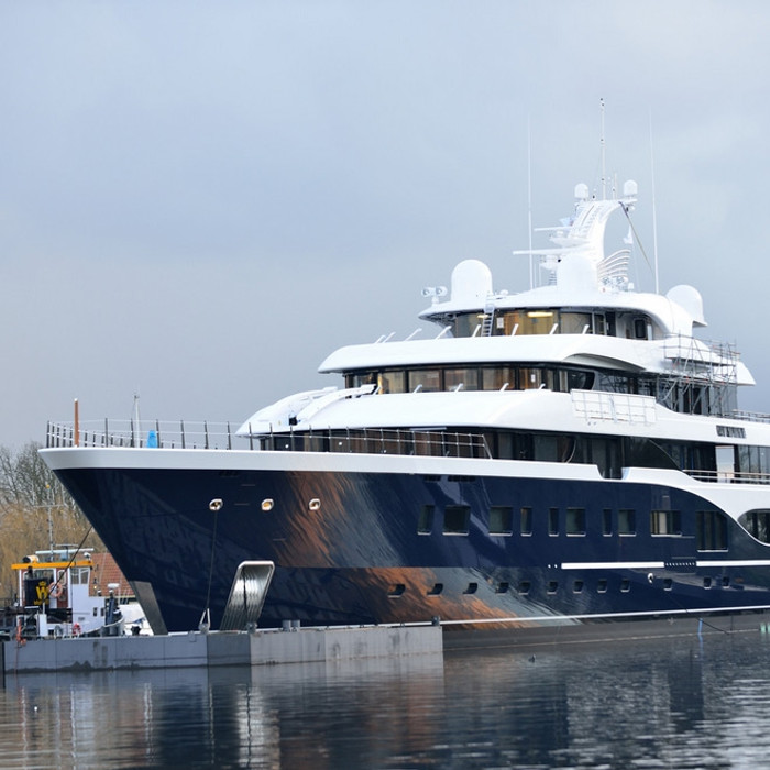 Luxury Mega Yacht SYMPHONY showcases excellence.