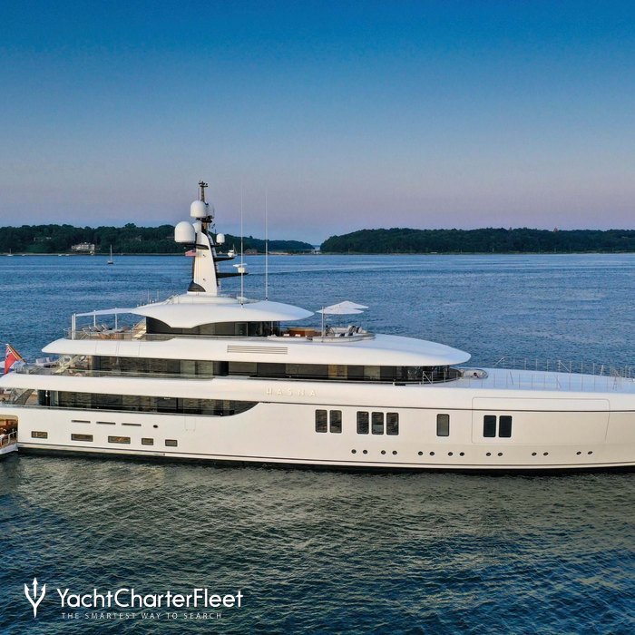 LUNASEA Yacht Charter Price - Feadship Luxury Yacht Charter