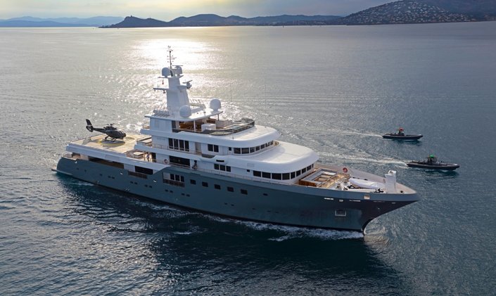 Yacht from TENET movie is revealed as $101m superyacht 'Planet Nine'