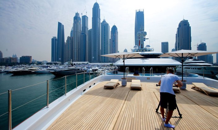 Dubai International Boat Show Day 1 Video