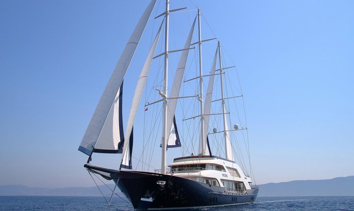 Motor sailer yacht MEIRA available for Greece charters