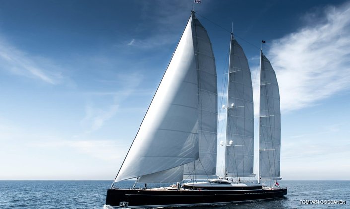 World’s largest aluminium sailing yacht SEA EAGLE joins the charter market 