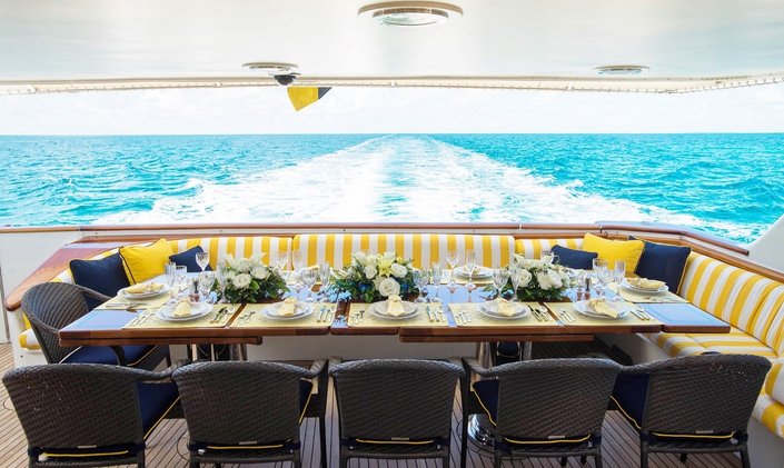 M/Y SUNSHINE Reduces Rate in Caribbean