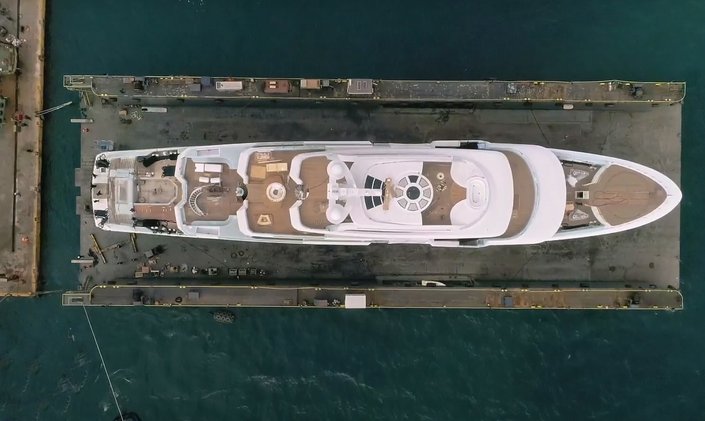 Superyacht 'Project X' launched in Greece by Golden Yachts