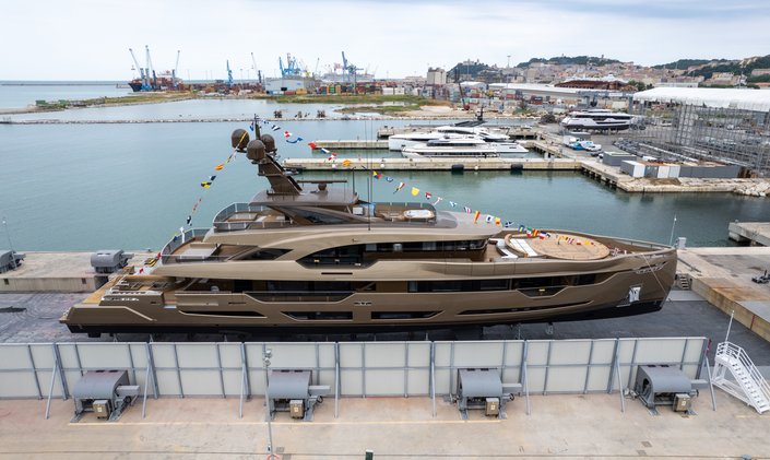 Columbus Yachts launches 50-meter custom yacht ANJELIF