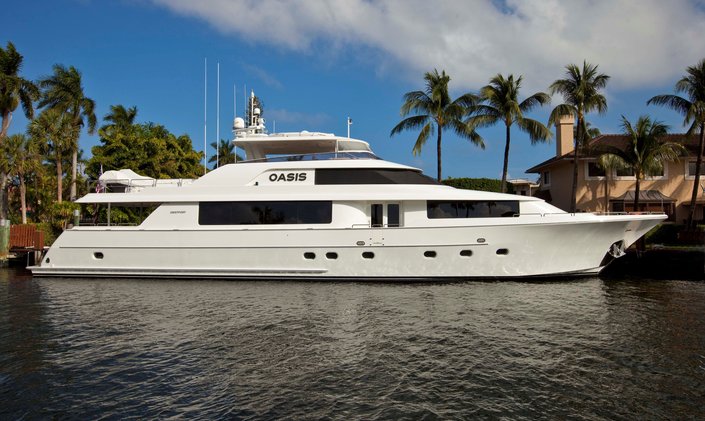 Refit M/Y OASIS for Charter in the Bahamas