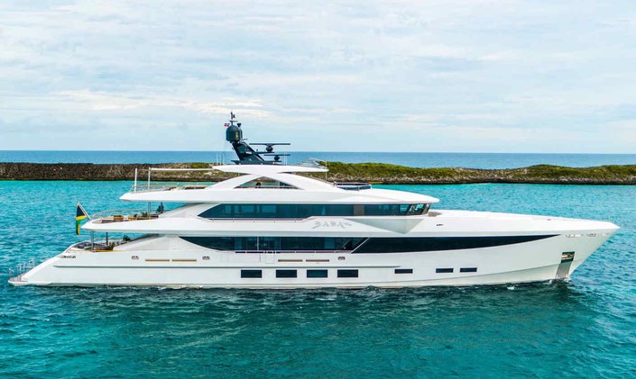 56m superyacht BABA's available for Costa Rica getaways this winter