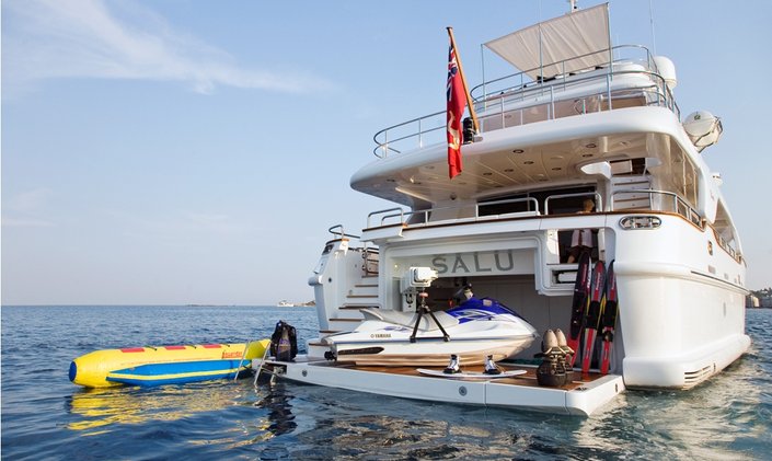 M/Y SALU Reduces Rate By 50% for Summer Charters