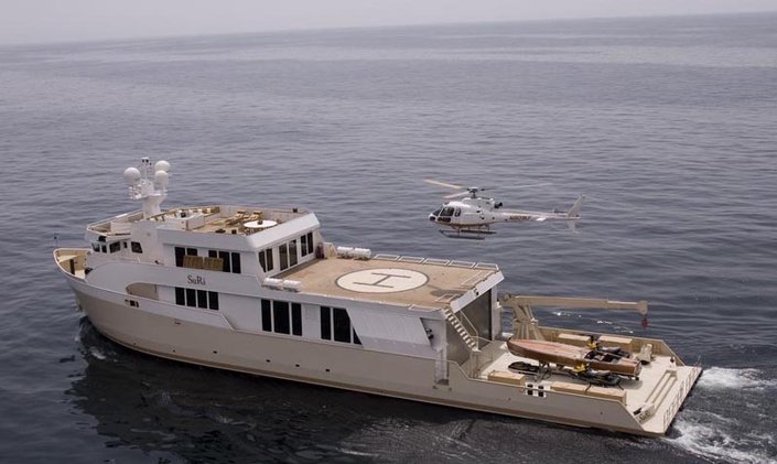 Enjoy Superyacht SuRi's New Submarine in Papau New Guinea