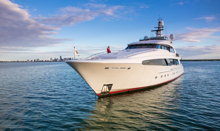 Rent the Entourage Movie Yacht in Miami