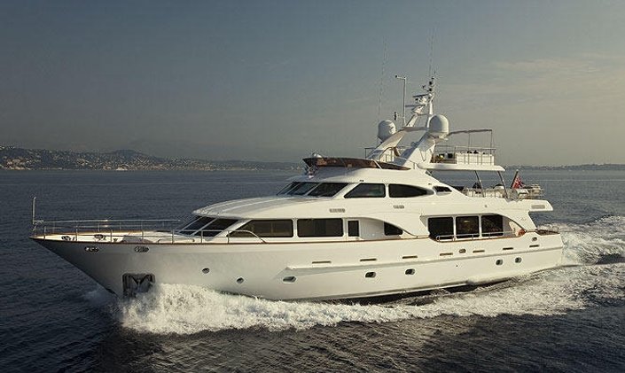 Superyacht SALU offers charter discount