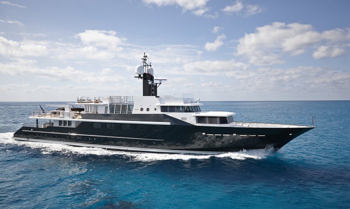 Charter Iconic Yacht HIGHLANDER in St Barts 