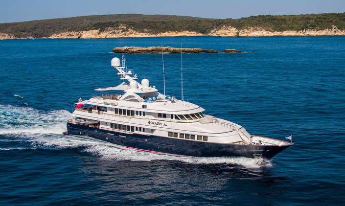 Classic 48m Feadship superyacht BERILDA available for West Mediterranean charters in 2022 for the first time