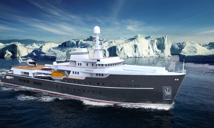 Expedition Yacht LEGEND Undergoing Refit 