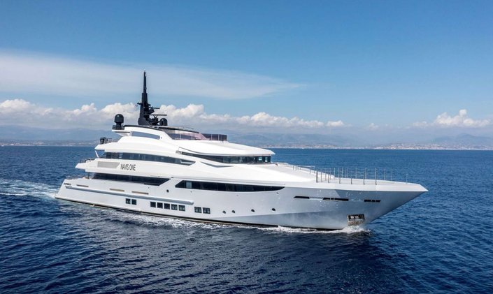 Yacht NAVIS ONE available to charter for the first time