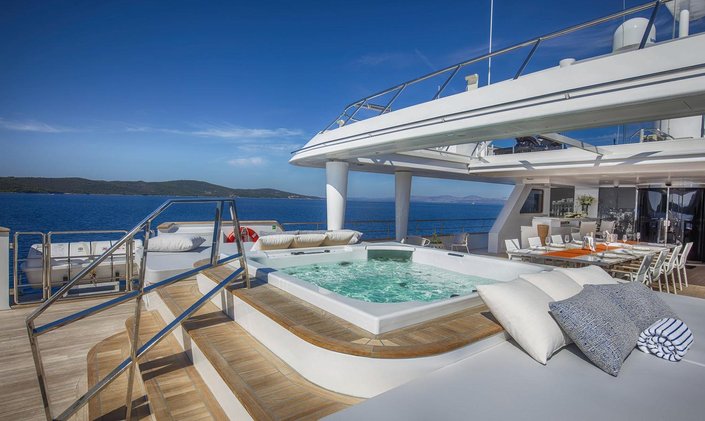 Croatia charter deal: 60m luxury yacht KATINA offers special rate