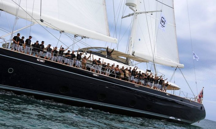Charter Yacht SILENCIO Wins 2015 Millennium Cup