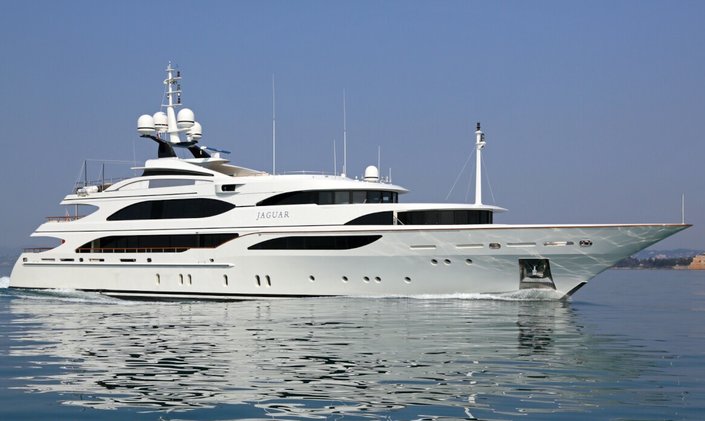 Newly refitted yacht JAGUAR gears up for a busy Med season