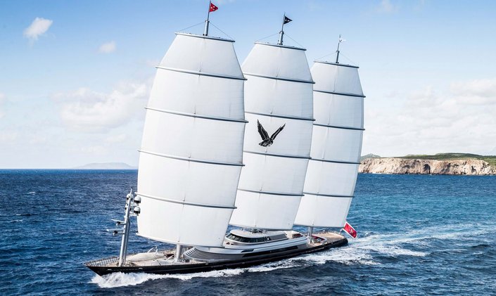 Iconic Sailing Yacht Charter MALTESE FALCON announces availability for Christmas in the Caribbean