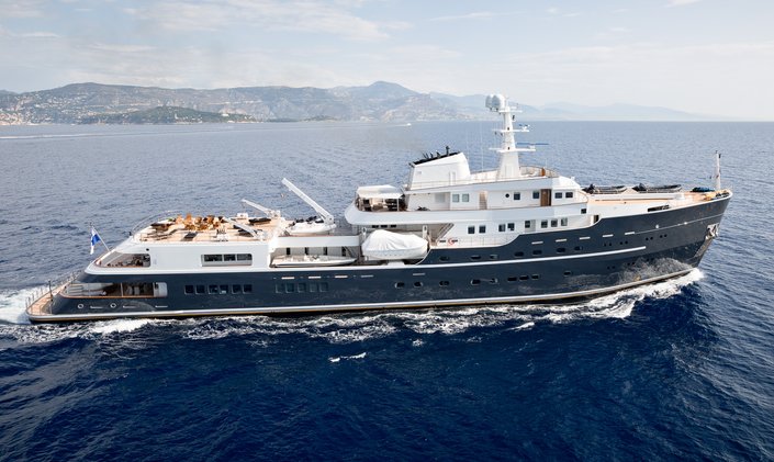 First Look: Luxury yacht charter AQUA LARES unveils new interiors by Hot Lab following latest refit