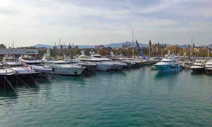 M/Y ‘Alfa Nero’ steals limelight at the MYBA Charter Show