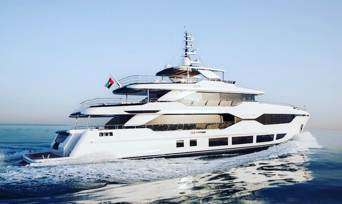 Charter discount on board 37m yacht ROCKET ONE