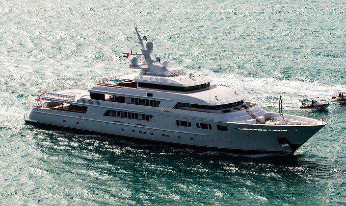 Greece yacht charters beckon with 69M Oceanfast superyacht NOMAD