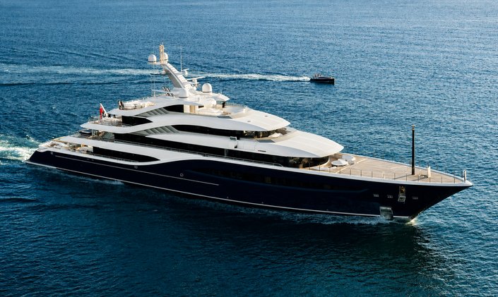 Turquoise Yachts Delivers 88m Charter Yacht ANGELIQUE as the Largest Yacht Ever Built in Turkey