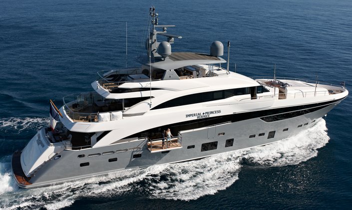 IMPERIAL PRINCESS BEATRICE Offers Cannes Film Festival Charter Availability with Private Port Canto Berth