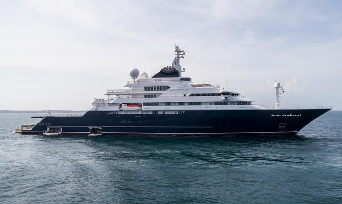 126M Lürssen superyacht OCTOPUS rejoins yacht charter fleet following nine-month refit