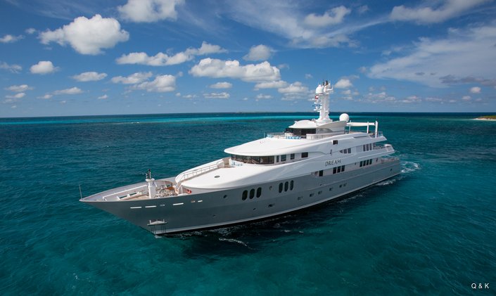 Caribbean yacht charter special: save with 60m superyacht DREAM