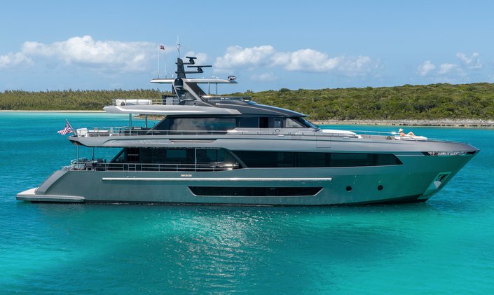 Superyacht A SALT WEAPON heads to the Caribbean as the first Ocean Alexander Puro charter yacht