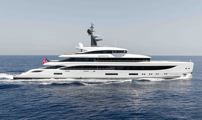 Superyacht SYMMETRY to make global premiere at Antigua Charter Yacht Show