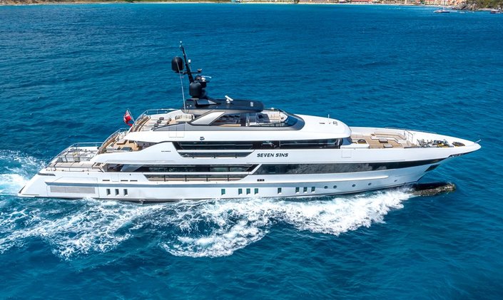 Charter Yacht SEVEN SINS Announces 10% Fill-the-Gap Offer for Sardinia Yacht Charter