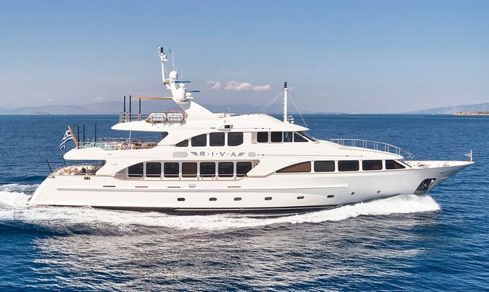 Benetti charter yacht RIVA I unveils final summer 2026 Greece yacht charter availability with 9-for-7 offer