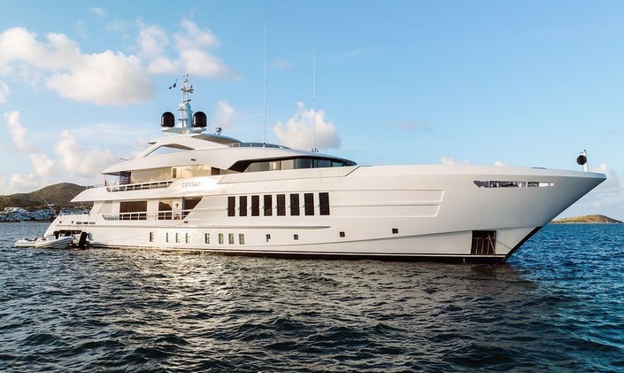 55M charter yacht MOSKITO scheduled to headline Heesen fleet at Monaco Yacht Show