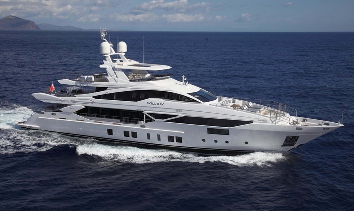 Yacht Charter WILLOW Confirmed for 2026 Cannes Yachting Festival