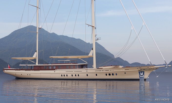 ARES Yachts’ 62m Sailing Yacht SIMENA Completes Successful Sea Trials Ahead of Charter Debut