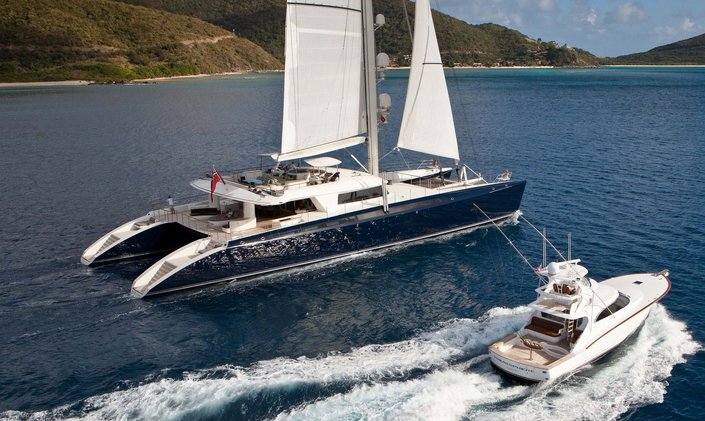 FLIBS 2025: 44M HEMISPHERE Stands Tall As The Only Sailing Yacht Charter On The Official Attending Fleet Of Yacht Rentals