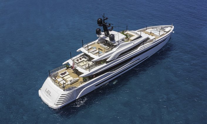 Charter fleet welcomes recent entrant 50m motor yacht LEL to its ranks 